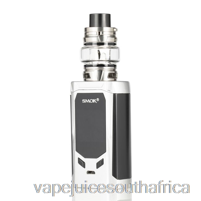 Vape Juice South Africa Smok R-Kiss 200W & Tfv8 Baby V2 Starter Kit Silver